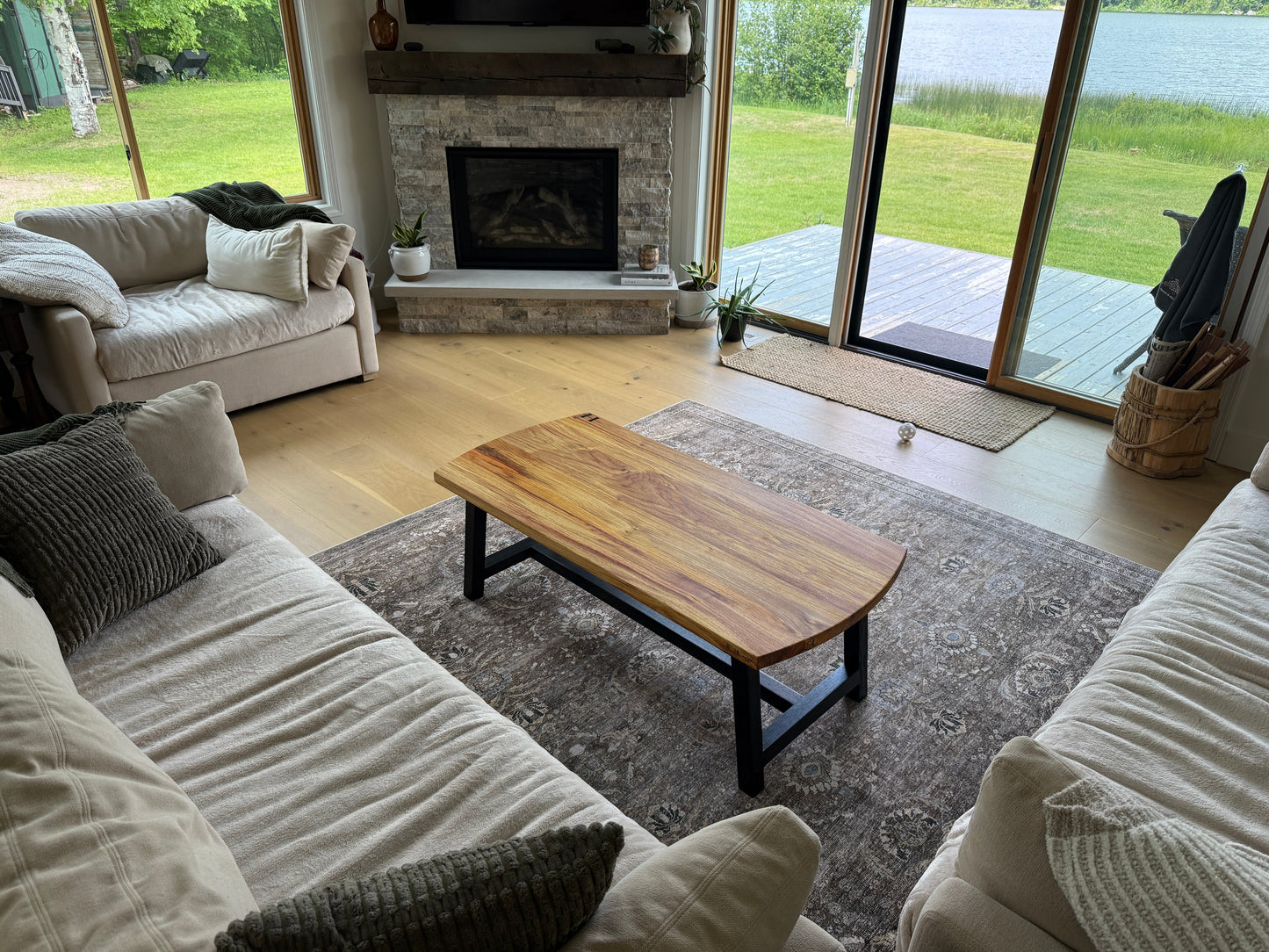 Canarywood Coffee Table